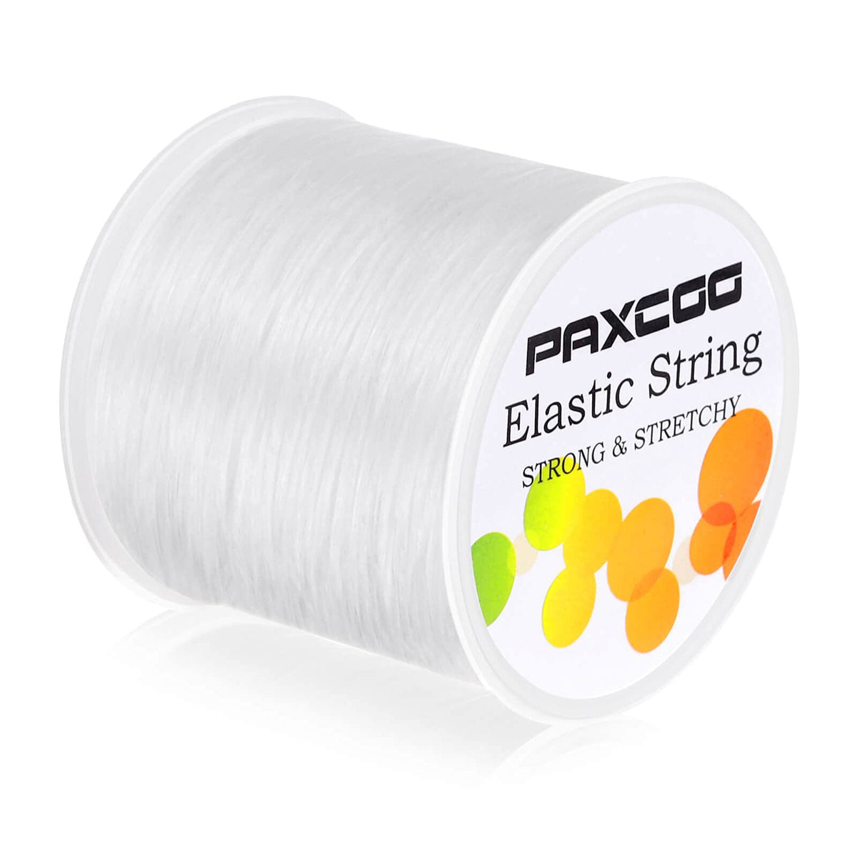 Paxcoo Elastic Bracelet String Cord Stretch Bead Cord for Jewelry Making and Bracelets Making