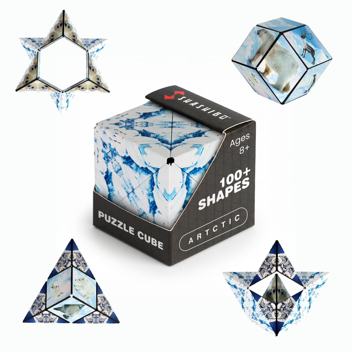 Shashibo DODECA Magnetic Puzzle Cube, Stress Relief Fidget Toy