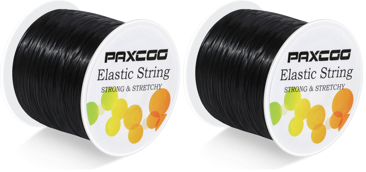 Paxcoo Elastic Bracelet String Cord Stretch Bead Cord for Jewelry Making and Bracelets Making