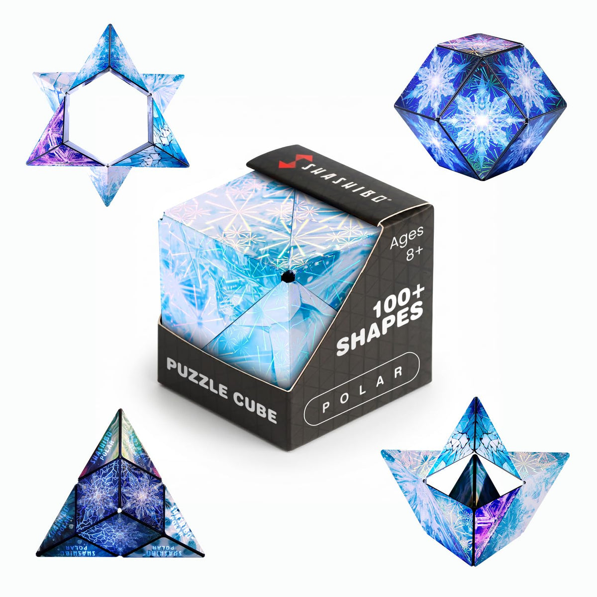 Shashibo OCTA Magnetic Puzzle Toy, Stress Relief Fidget Toy