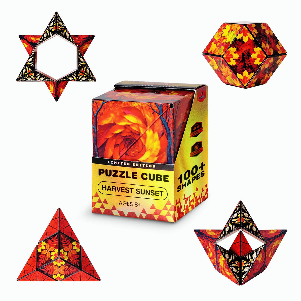 Shashibo DODECA Magnetic Puzzle Cube, Stress Relief Fidget Toy