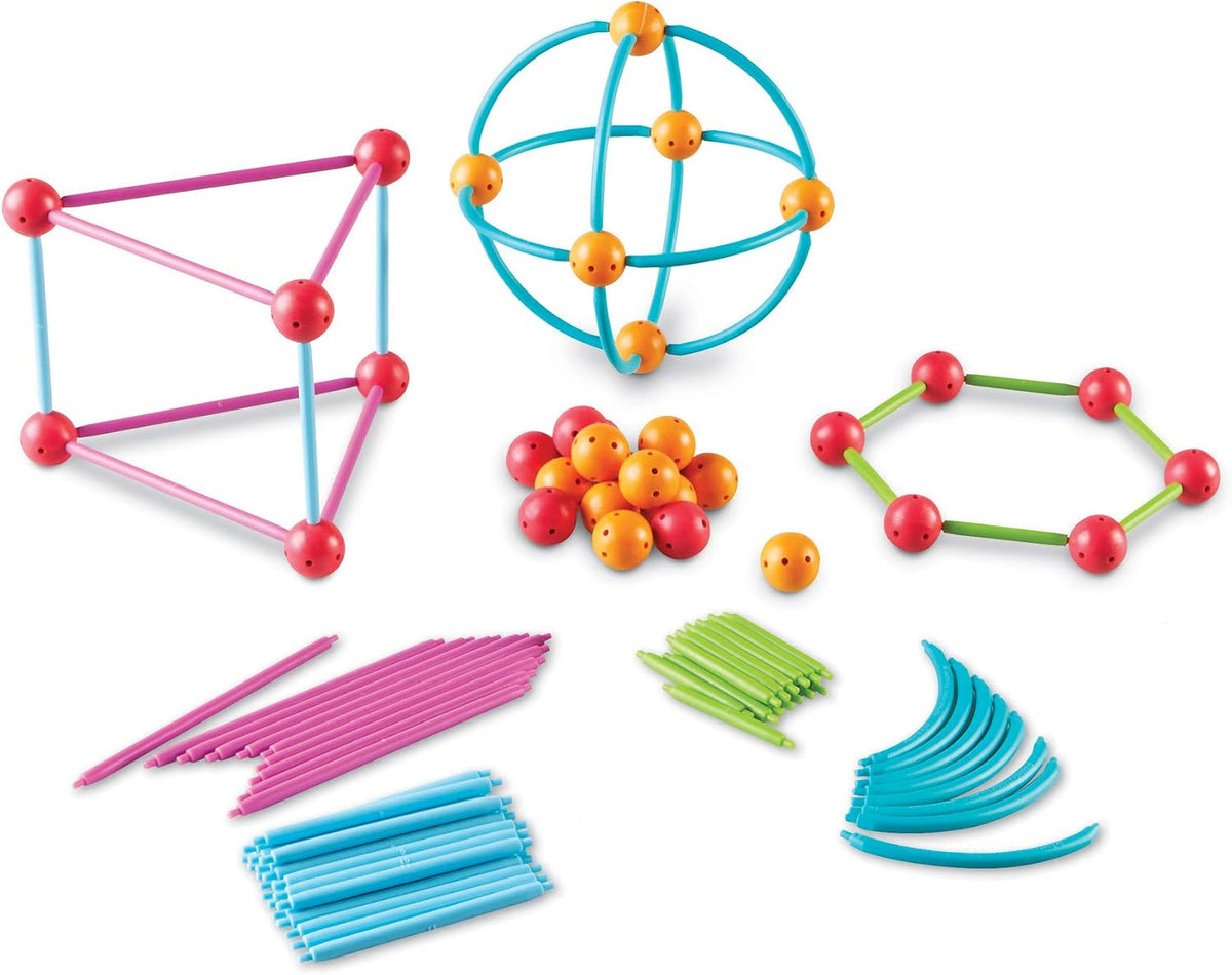 Learning Resources Geometric Shapes Building Set
