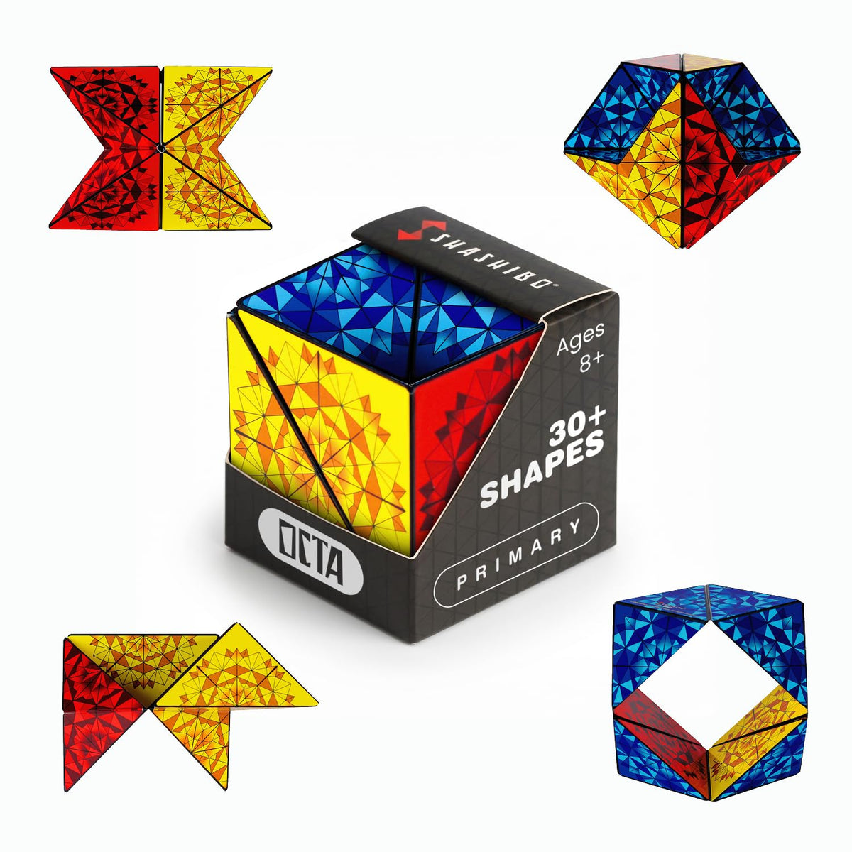 Shashibo DODECA Magnetic Puzzle Cube, Stress Relief Fidget Toy