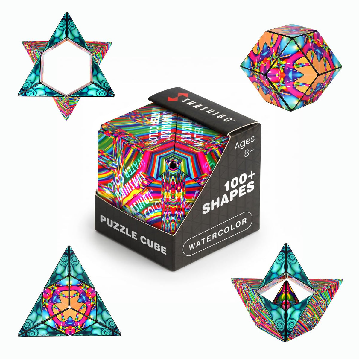 Shashibo DODECA Magnetic Puzzle Cube, Stress Relief Fidget Toy
