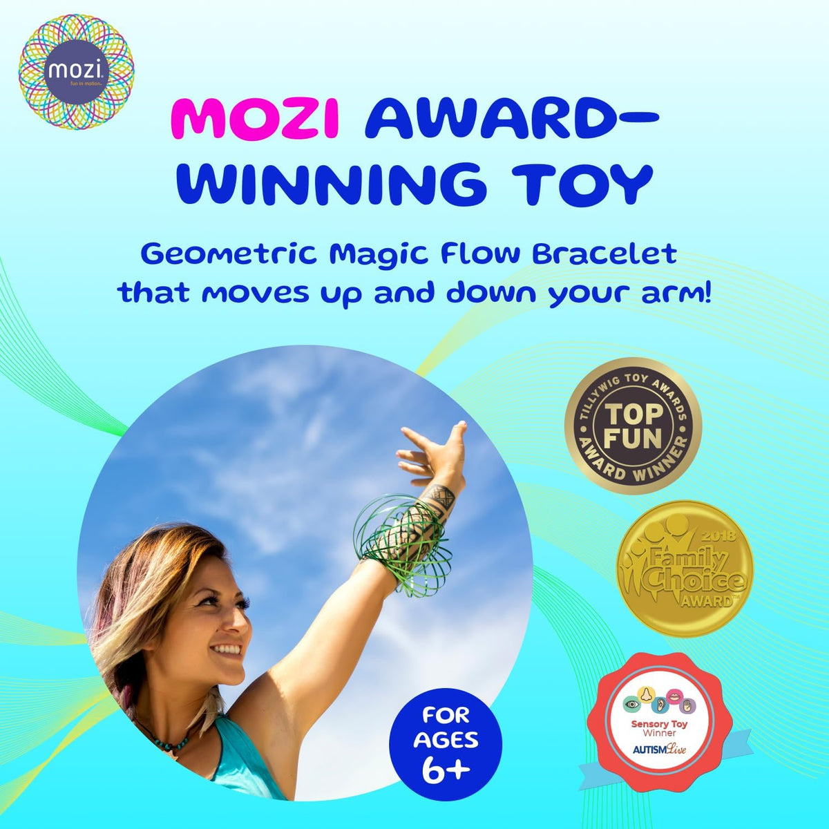 Mozi Geometric Magic Flow Bracelet - Easy to Use