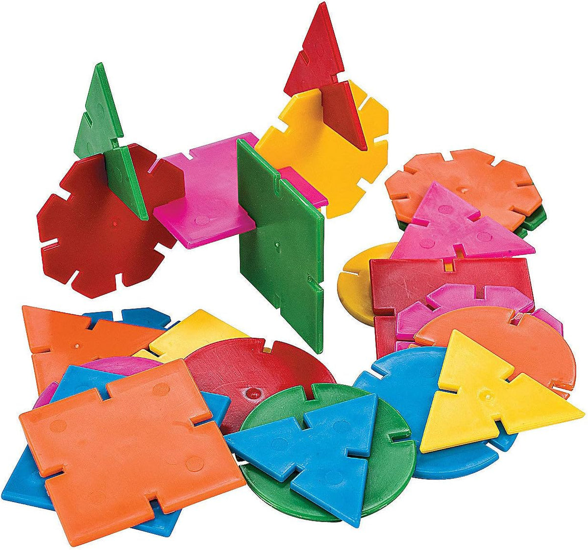 Fun Express Building Block Set, Kids Ages 4-8, 400 PC