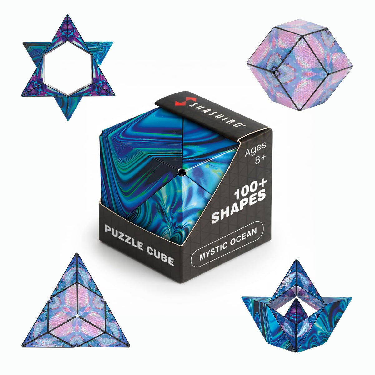 Shashibo DODECA Magnetic Puzzle Cube, Stress Relief Fidget Toy