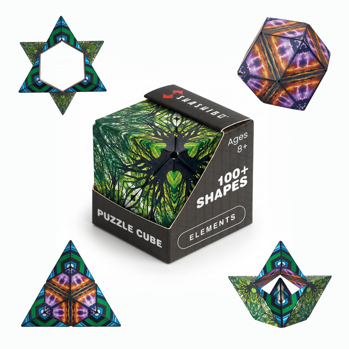 Shashibo DODECA Magnetic Puzzle Cube, Stress Relief Fidget Toy