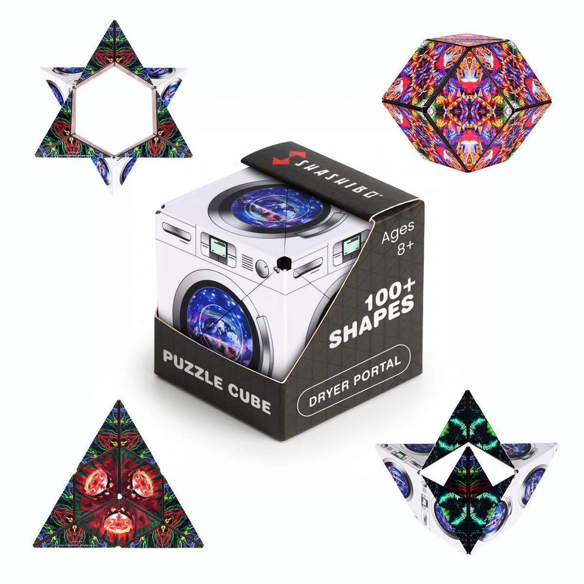 Shashibo DODECA Magnetic Puzzle Cube, Stress Relief Fidget Toy