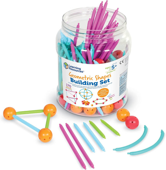 Learning Resources Geometric Shapes Building Set
