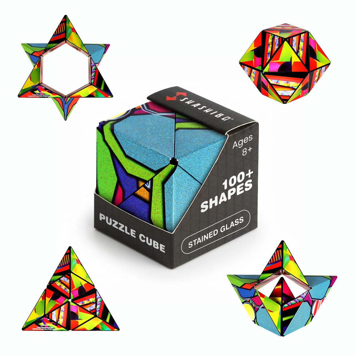 Shashibo DODECA Magnetic Puzzle Cube, Stress Relief Fidget Toy