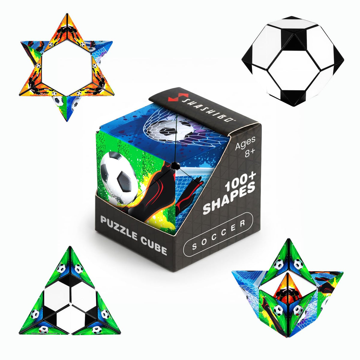 Shashibo DODECA Magnetic Puzzle Cube, Stress Relief Fidget Toy