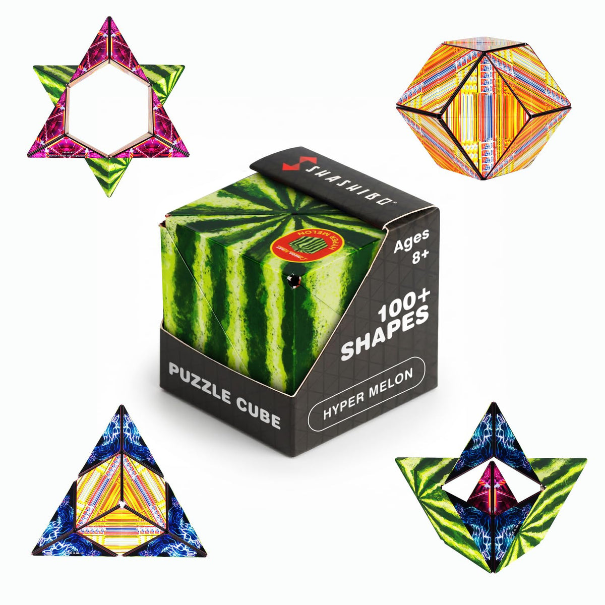 Shashibo DODECA Magnetic Puzzle Cube, Stress Relief Fidget Toy
