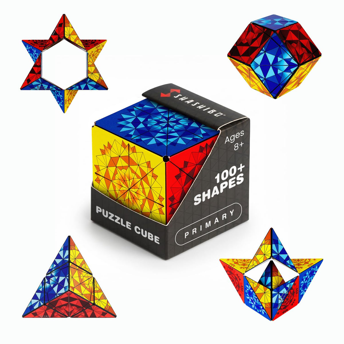 Shashibo OCTA Magnetic Puzzle Toy, Stress Relief Fidget Toy