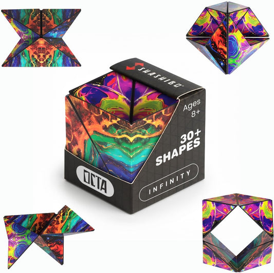 Shashibo OCTA Magnetic Puzzle Toy, Stress Relief Fidget Toy