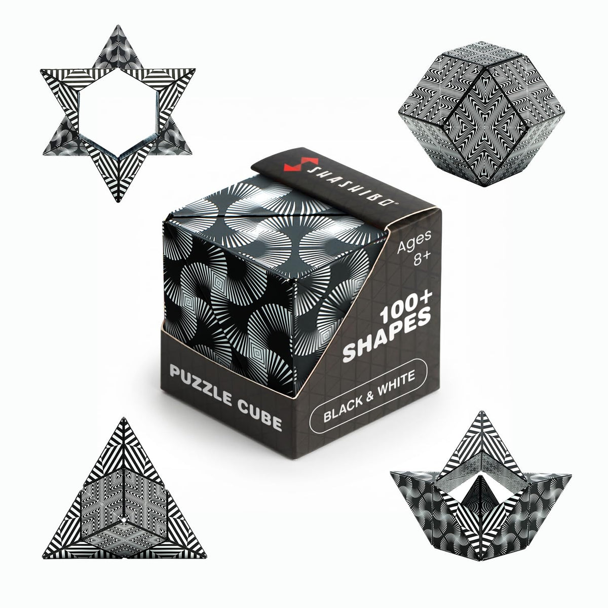 Shashibo OCTA Magnetic Puzzle Toy, Stress Relief Fidget Toy