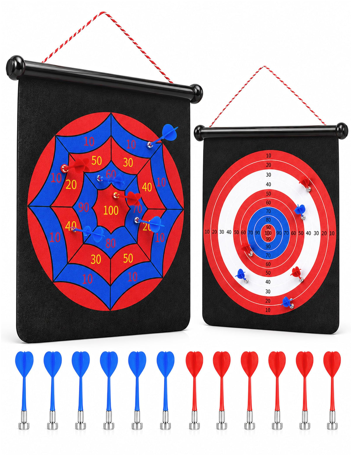 BATURU Magnetic Dart Board for Kids & Teen Boys, Dart Game