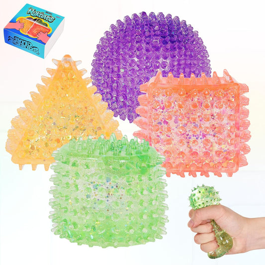 Geometric Squeeze Squishy Toy, Slow Rising Fidget Sensory Shapes