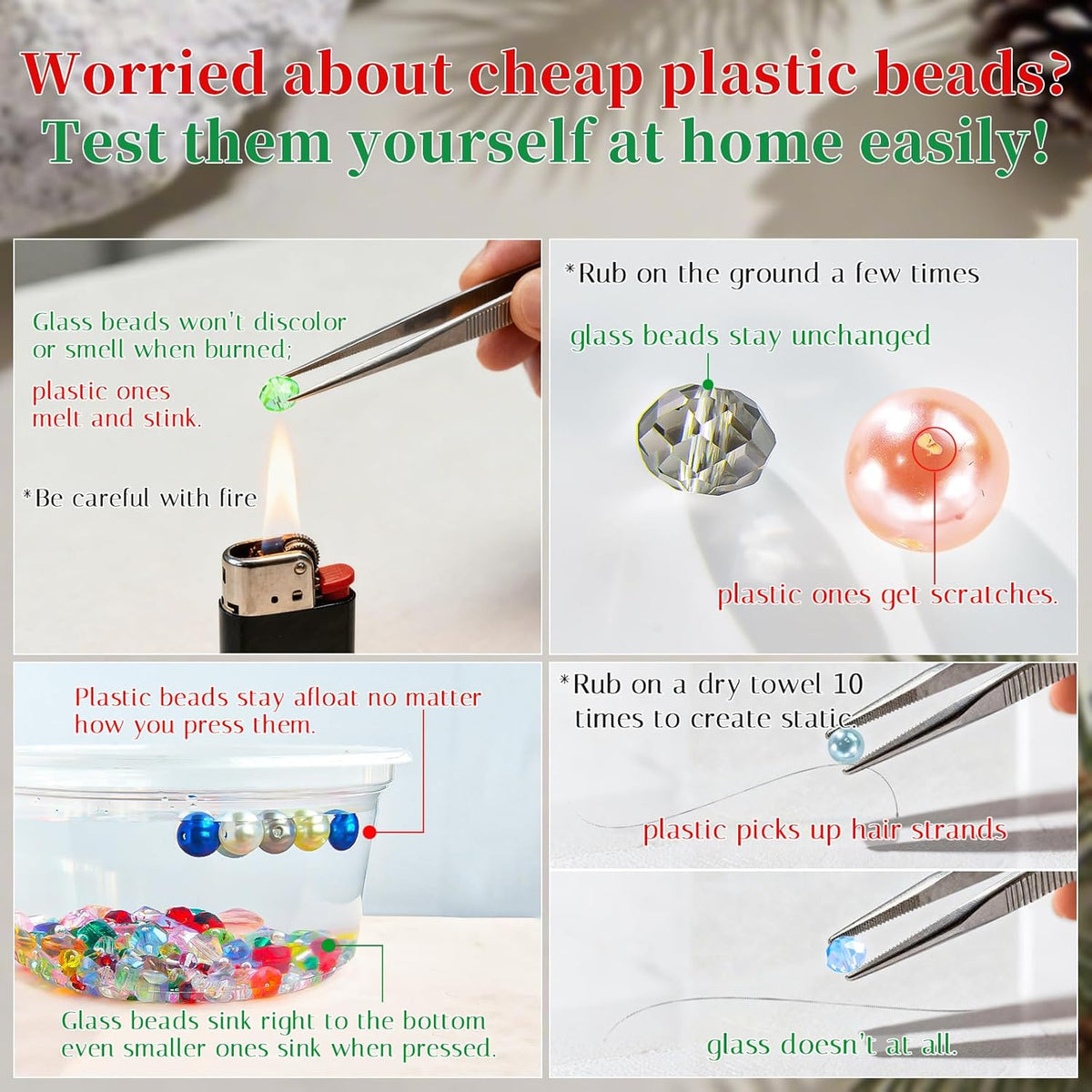 1500 Pcs Crystal Glass Beads for Jewelry Making – 12 Styles Bicone, Rondelle, Cube, Teardrop & 3mm Spacer Beads, DIY Bracelet Necklace Earring Craft Kit with Organizer Box(AB Color)