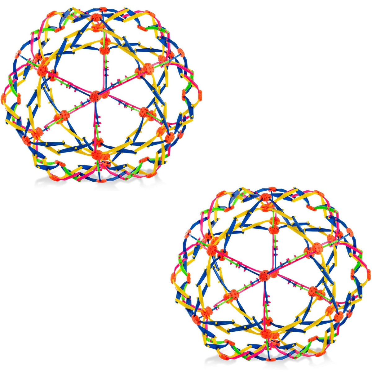 4E's Novelty Expandable Breathing Ball Sphere - Breathing Visual, Fidget Toys Expands from 6 to 12" Expanding Sphere for Kids & Adult