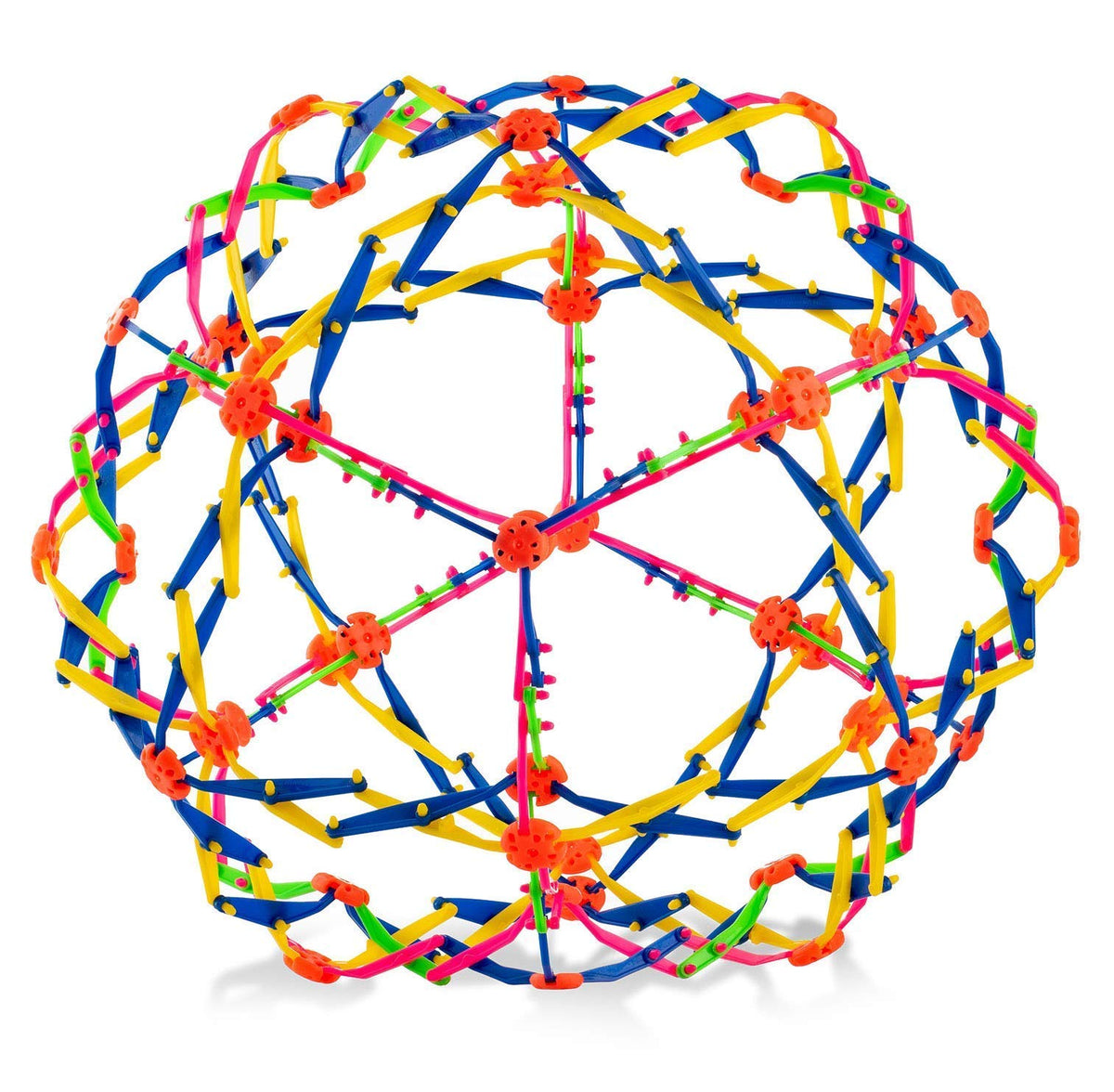 4E's Novelty Expandable Breathing Ball Sphere - Breathing Visual, Fidget Toys Expands from 6 to 12" Expanding Sphere for Kids & Adult