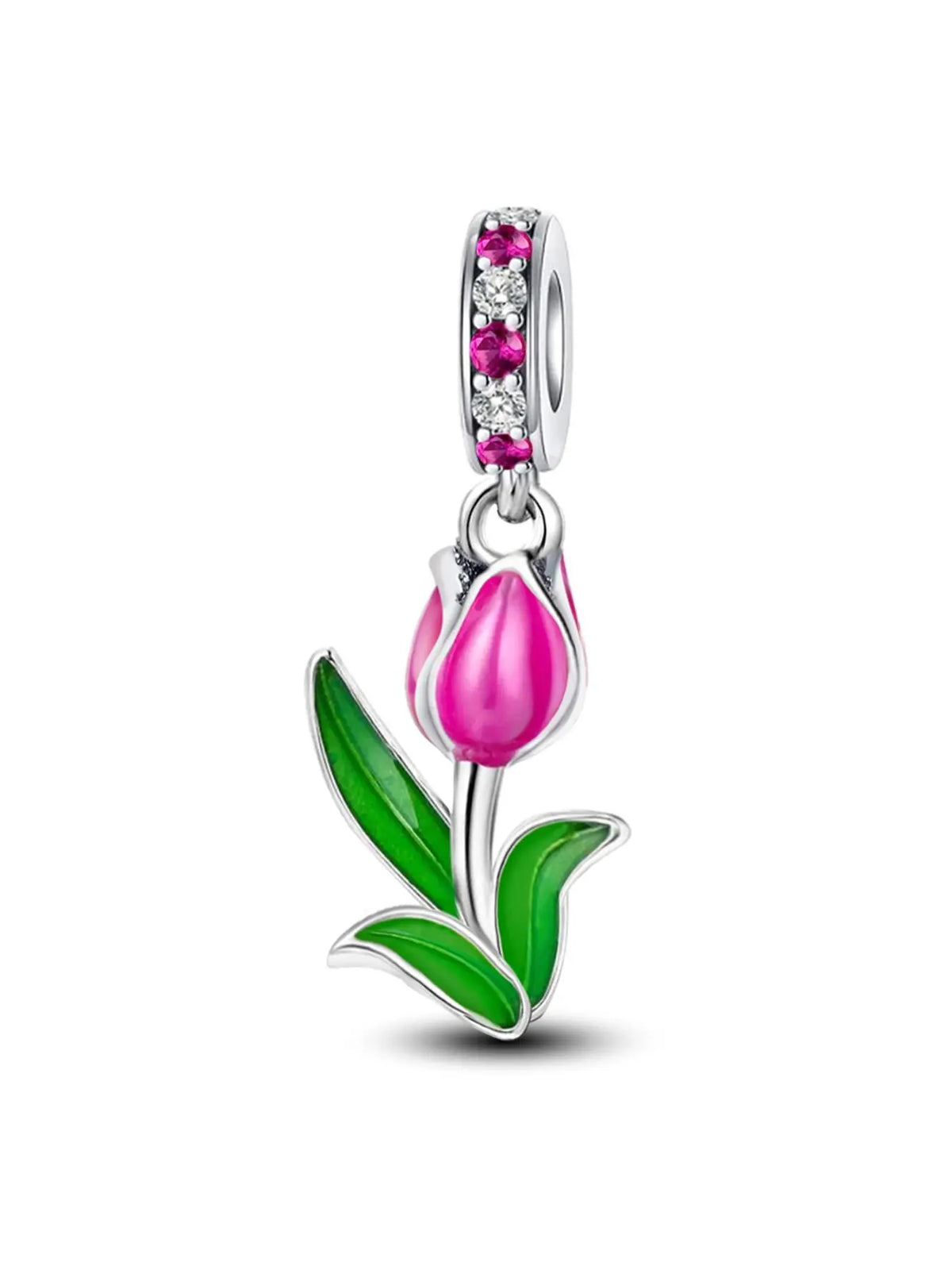 Butterfly & Flower Design Charms, Cute DIY Beads with Colorful Rhinestone, Trendy Exquisite DIY Jewelry for Birthday Gift, Beads Charms Accessories, Jewelry Making Charms, Charms for Crafts, Diy Craft Embellishments