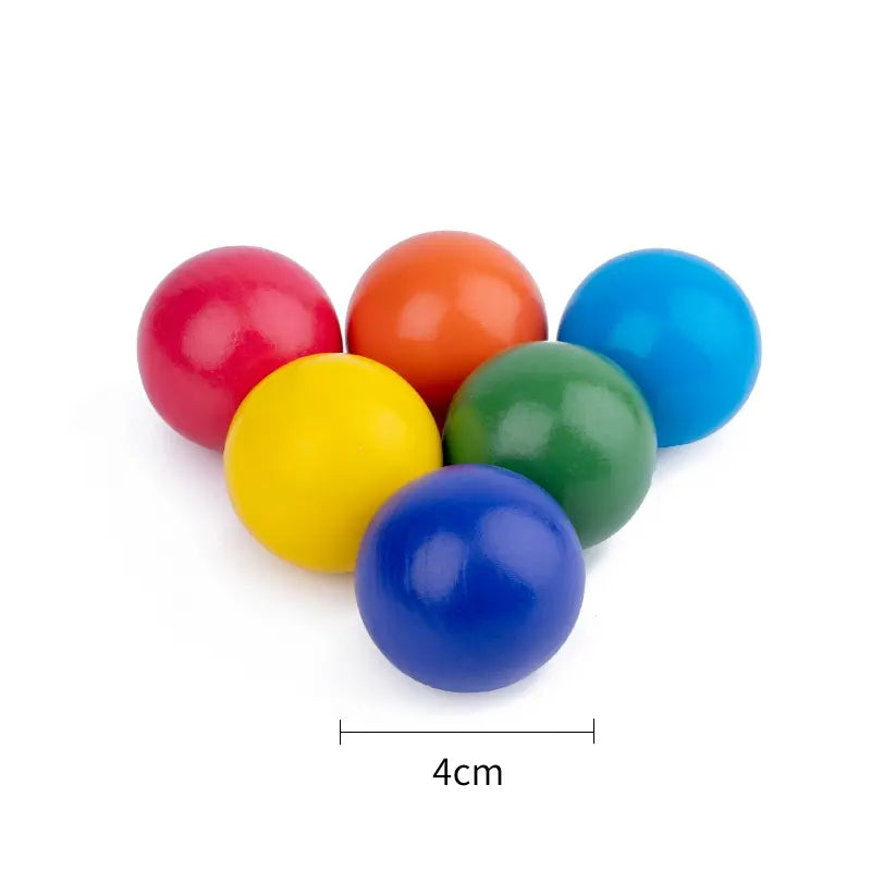 Wooden Rainbow Stacking Blocks for Kids, Montessori Educational Toy, Open-Ended Learning Toy, Gift for Children, Building Blocks